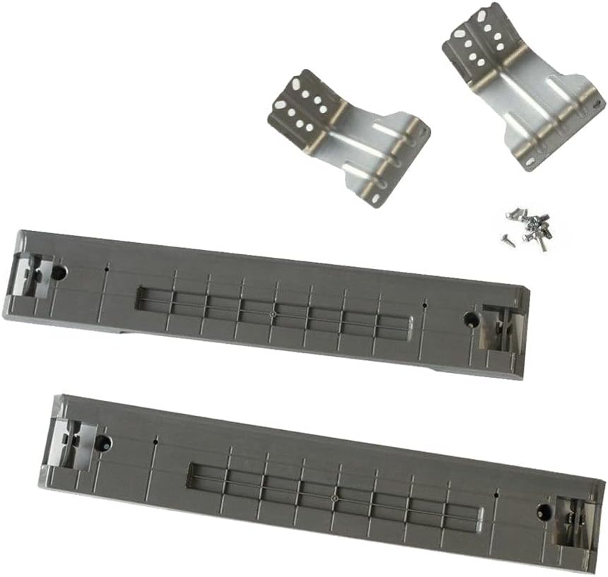 Kit de apilamiento de repuesto SKK-7A compatible con pares de ropa de carga frontal Samsung de 27 pulgadas de ancho