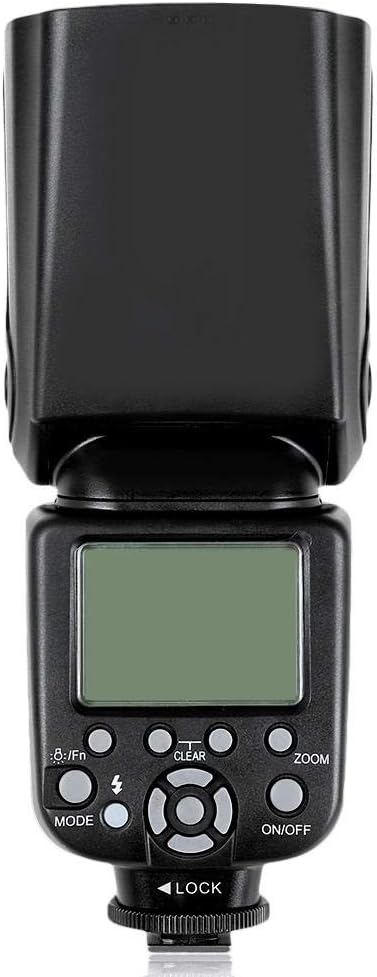 TRIOPO TR-586N Flash de zoom TTL totalmente automático para Nikon D3500 D3400 D5600 D5500 D5300 D7500, D750, D850, D7200, D610, D500, otras cámaras