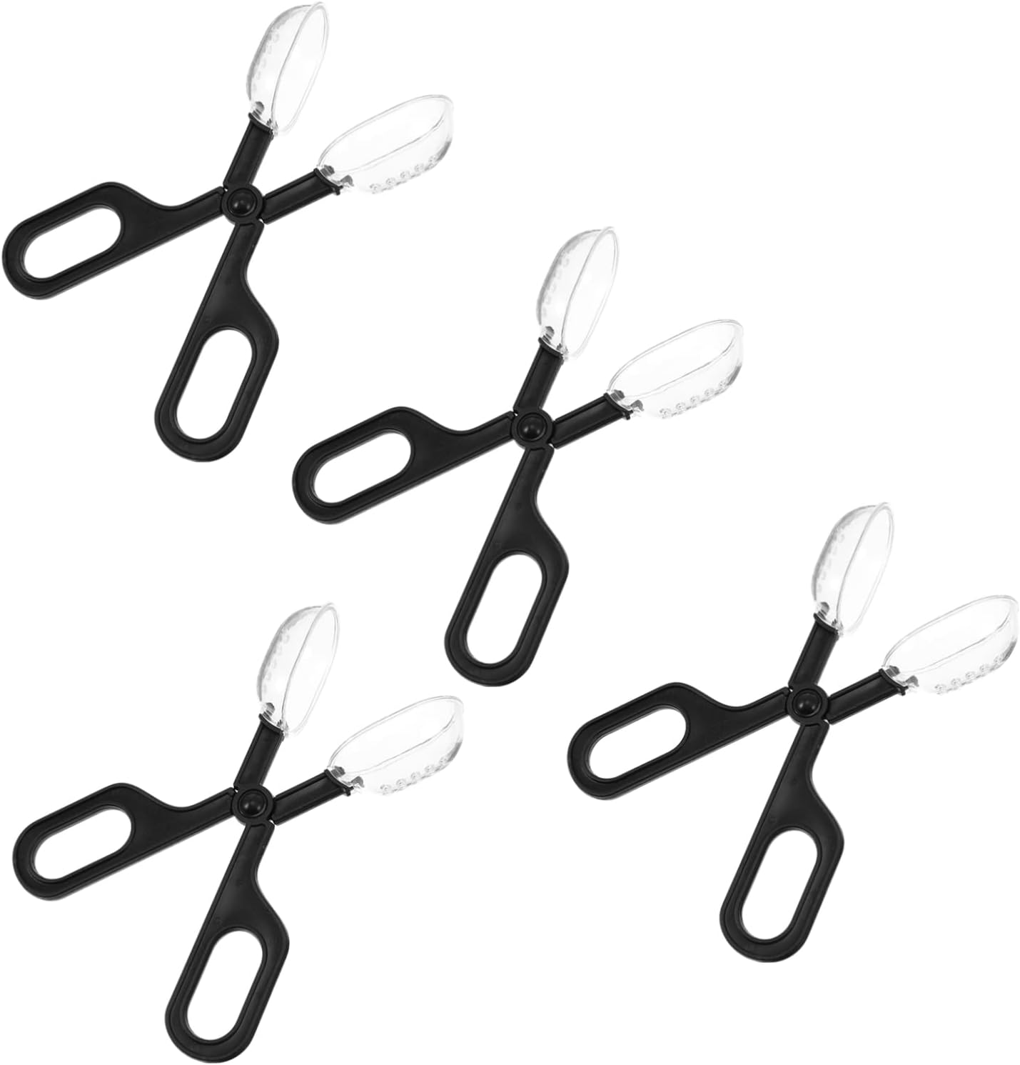 POPETPOP 4 piezas de hámster con clip para desechos de mascotas, para baño, cucharas de excremento de mascotas, eliminación de desechos de mascotas,