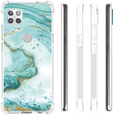 Funda para Moto One 5G Ace, funda Moto G 5G, TPU delgada y flexible para niñas y mujeres, bolsa de aire, absorción de golpes, goma suave, funda de