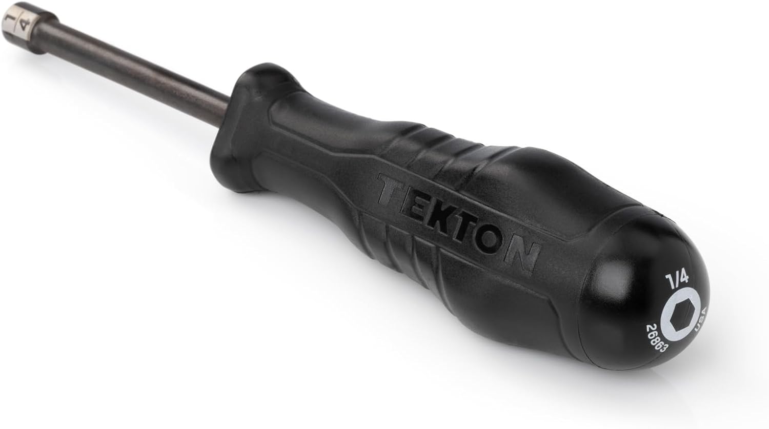 TEKTON Destornillador de tuerca de hoja de óxido negro de alto par de torsión de 14 pulgadas  26863