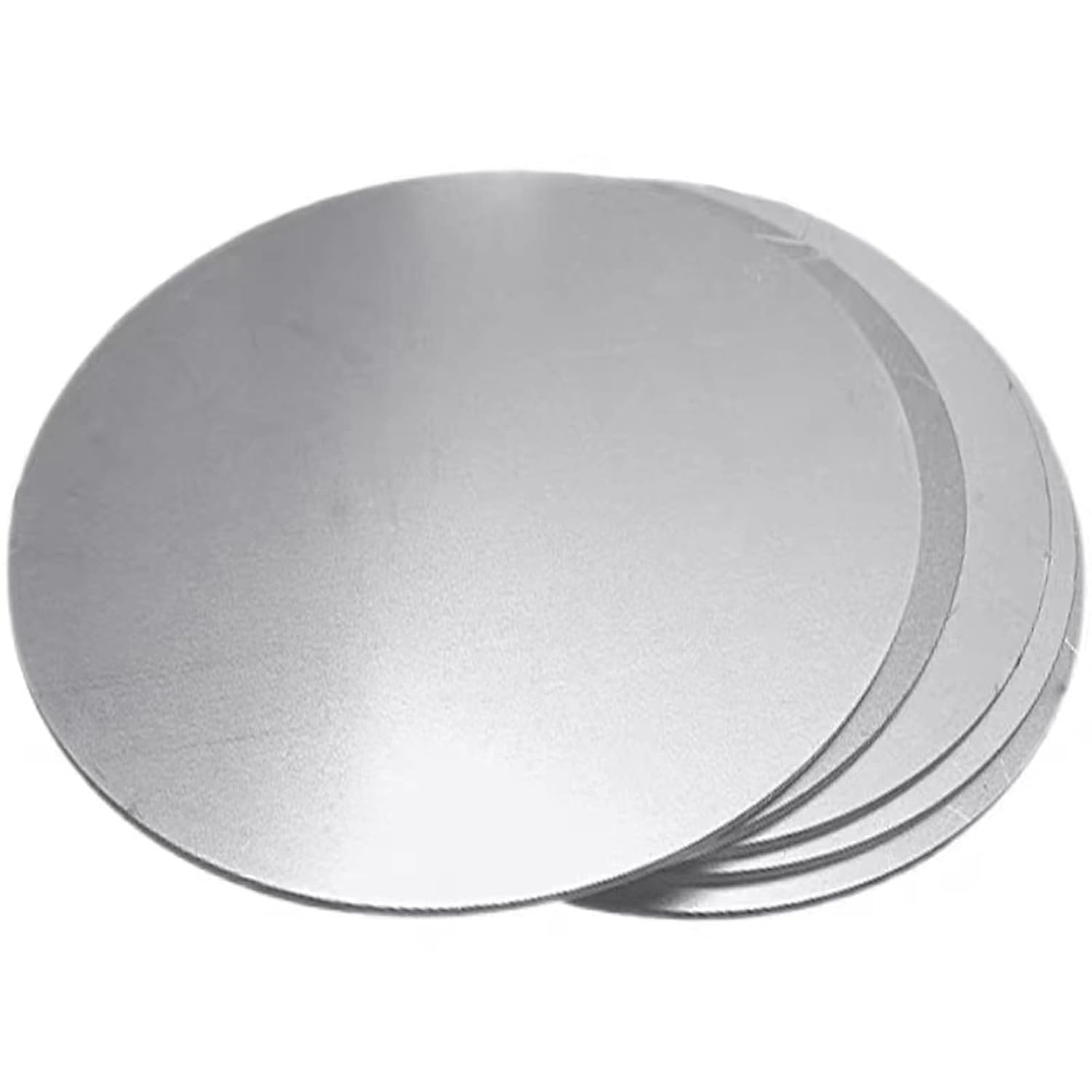 5 piezas de acero inoxidable placas circulares 304 disco placa ss304 círculo redondo hoja 0.039 in espesor 3.937 in diámetro