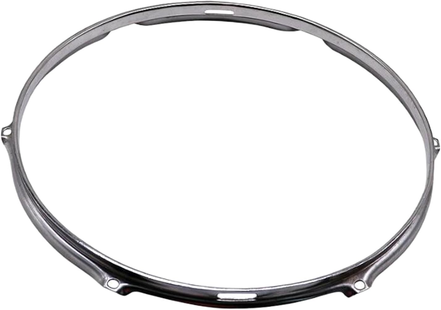 Arro de batería de 6 agujeros, accesorio musical portátil, aro de 6 agujeros para decoración del hogar, oficina, círculo superior de 12 pulgadas