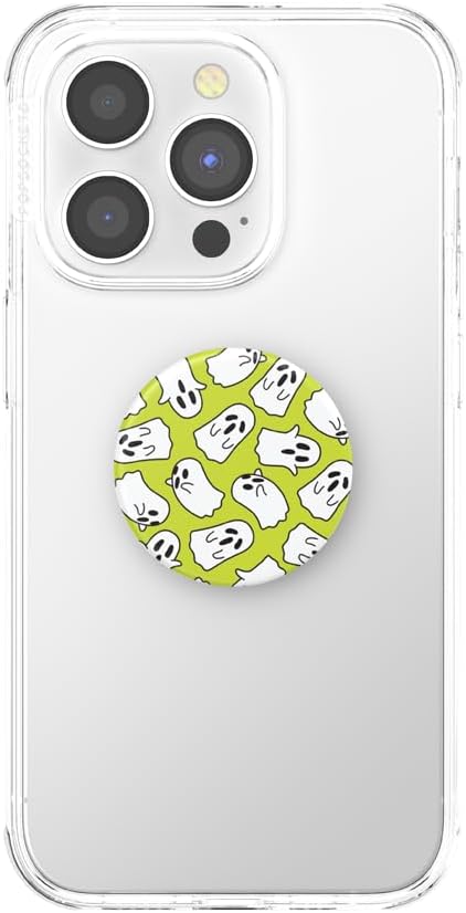 POPSOCKETS Agarre para teléfono con soporte expansible – Slime fantasma