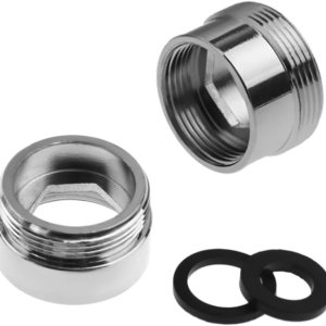 2 adaptadores de grifo de filtro de agua del grifo, adaptador de rosca de conector aireador de latón (hembra de 1.024 in a macho 0.866 in) 2 adaptadores de grifo de filtro de agua del grifo, adaptador de rosca de conector aireador de latón (hembra de 1.024 in a macho 0.866 in)