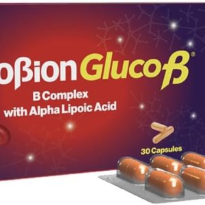 Neurobion Gluco B con Acido Alfa Lipoico Suplemento Dietético Complejo B con Ácido Alfa Lipoico, Complejo B 30 Cápsulas Neurobion Gluco B con Acido Alfa Lipoico Suplemento Dietético Complejo B con Ácido Alfa Lipoico, Complejo B 30 Cápsulas