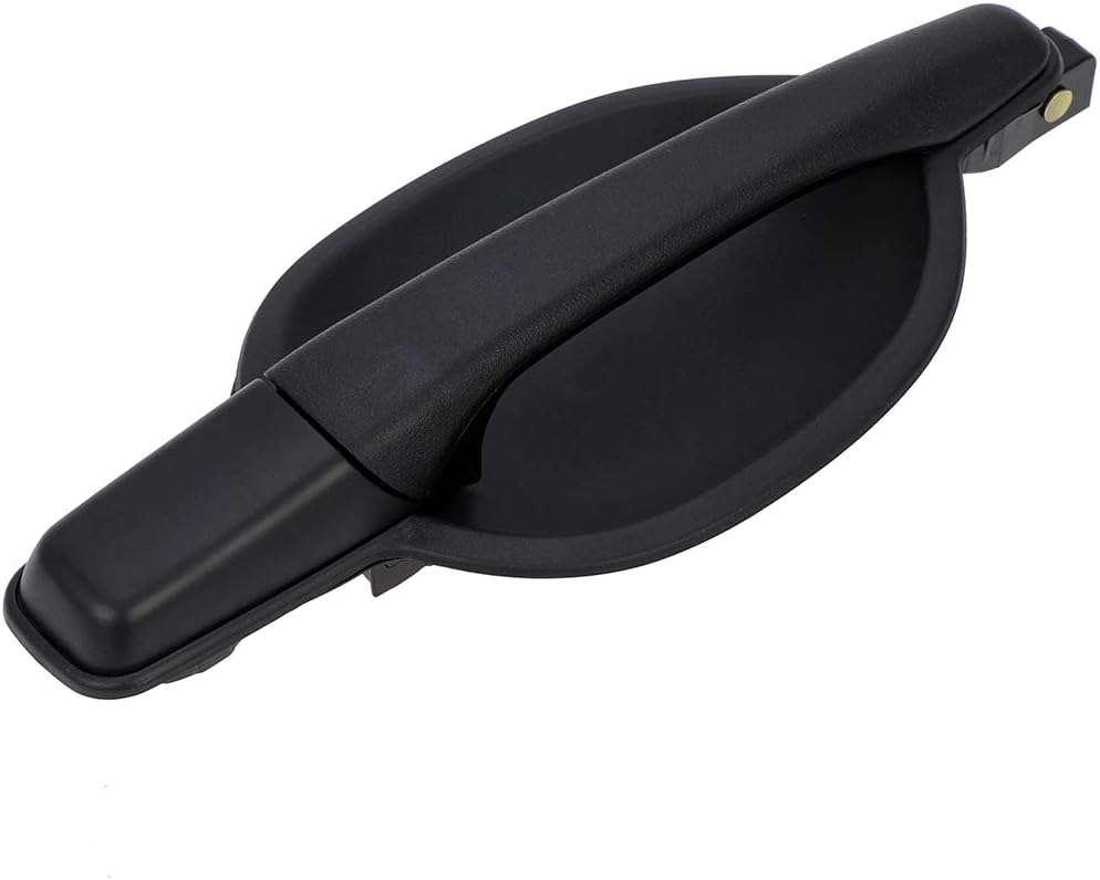 OCPTY Manija de puerta exterior del pasajero trasero derecho reemplazo 2004-2011 para Mitsubishi Endeavor manija de puerta exterior textura negro (1
