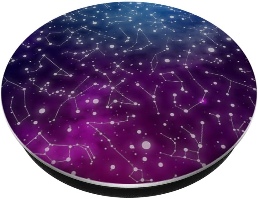 Planets Universe Celestial Galaxy Star Constellation Space PopSockets PopGrip agarre intercambiable para teléfonos y tabletas
