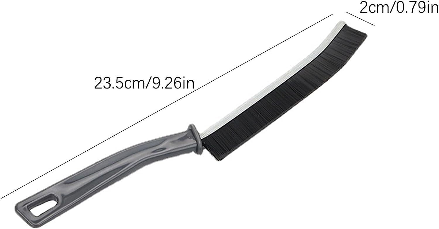 4 cepillos de limpieza de huecos, cepillo de limpieza de hendiduras pequeñas para uso doméstico, cepillo de limpieza profunda de ranura de mano para