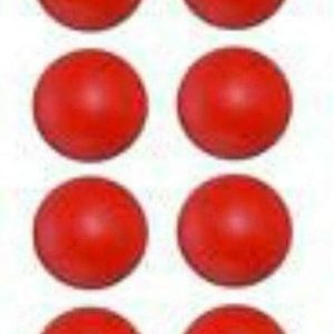 (19 Red & 1 Yellow Hungry Hungry Hipopótamos Juego – 20 bolas de canicas de vidrio de repuesto, decoración de floreroacuario.. (19 Red & 1 Yellow Hungry Hungry Hipopótamos Juego – 20 bolas de canicas de vidrio de repuesto, decoración de floreroacuario..