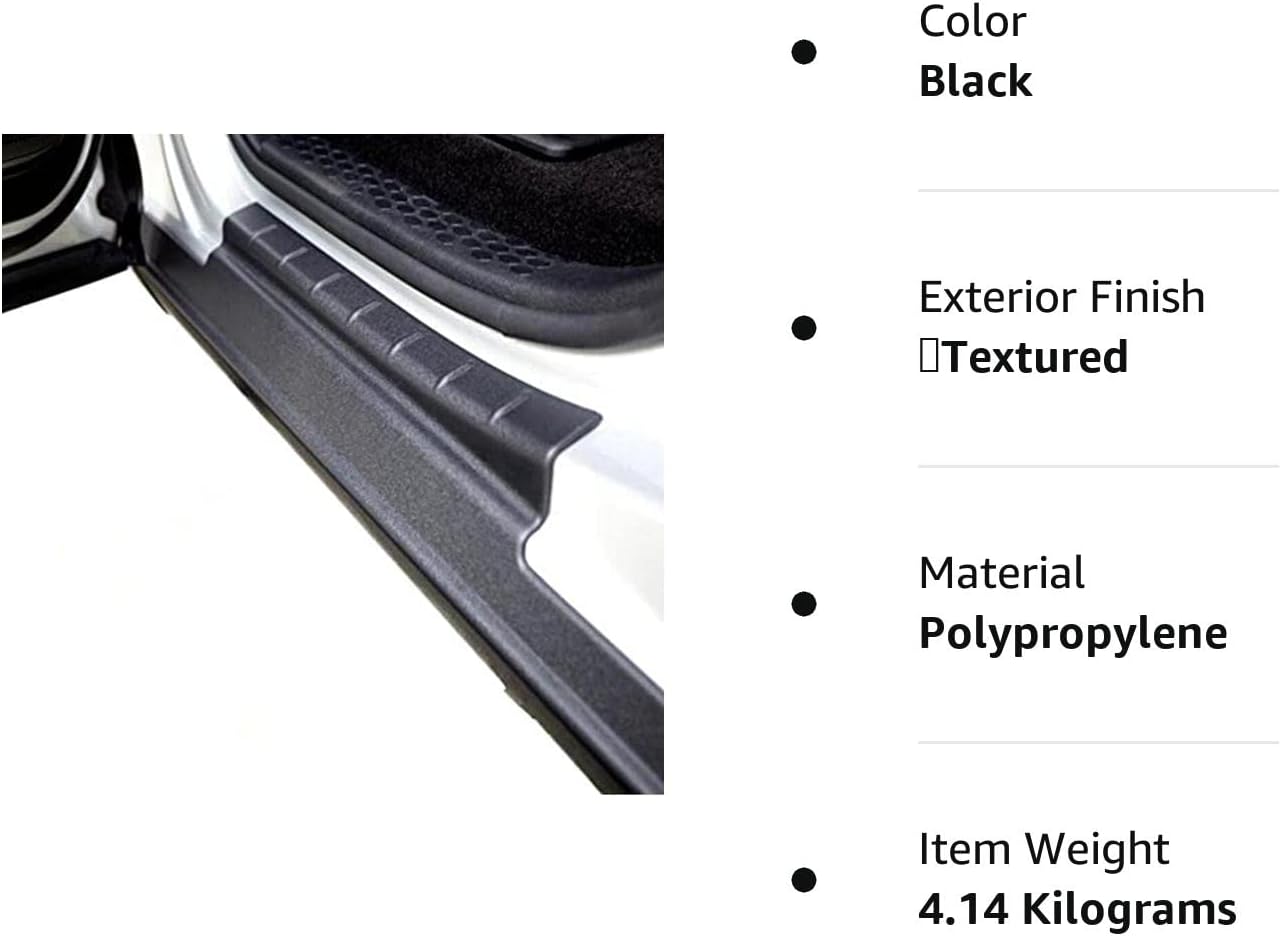 PIT66 Black Trail Armor – Panel basculante compatible con Dodge Ram 1500 2009-2018, solo se adapta a Crew Cab, compatible con Ram 2500 3500