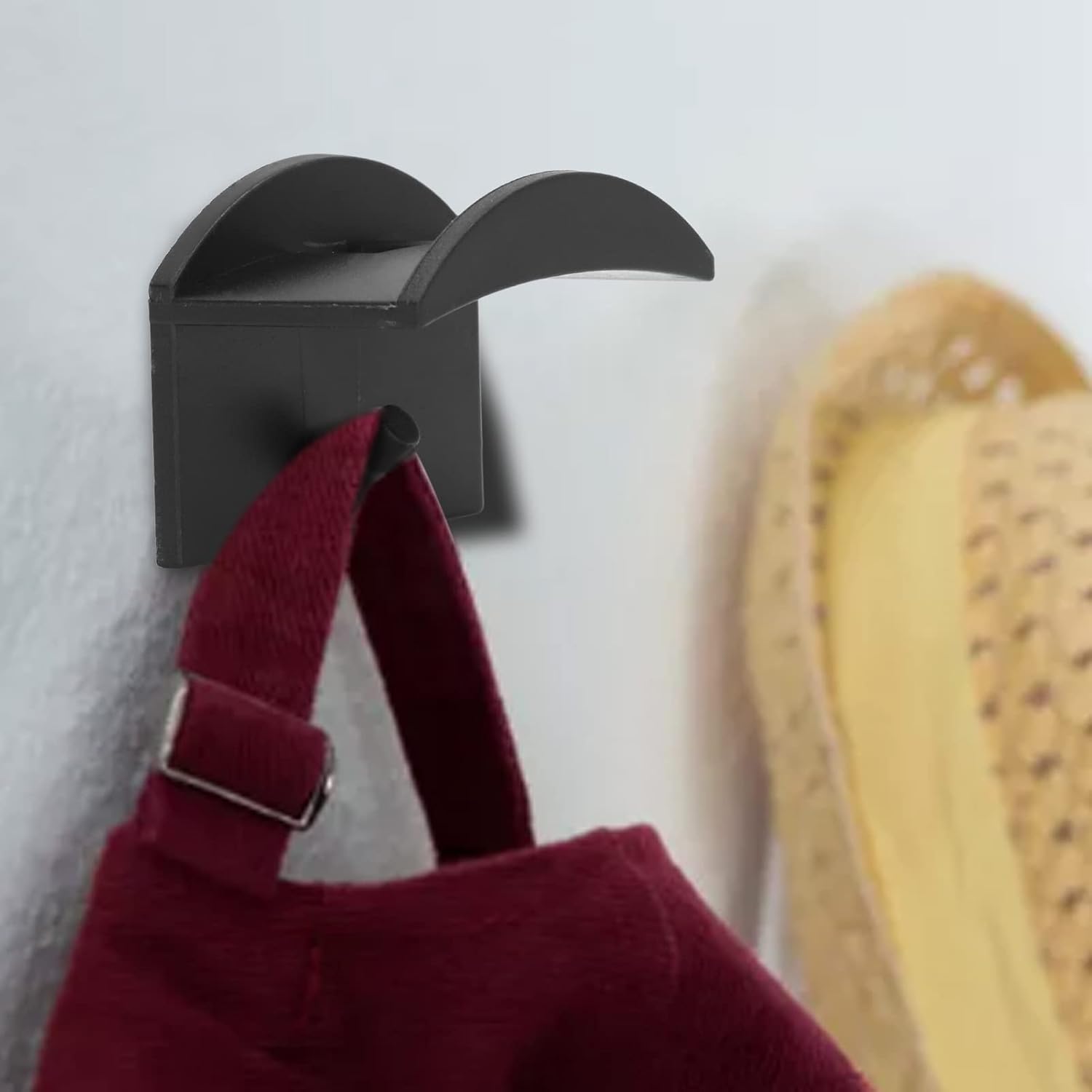 Soporte para sombrero de béisbol, fácil instalación, mano de obra fina, autoadhesivo, no, soporte de plástico para sombreros de mesa