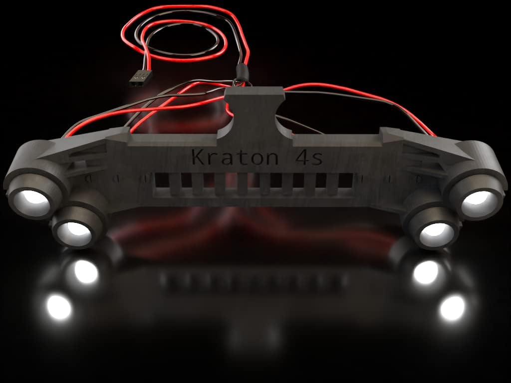 Faros delanteros para Arrma Kraton 4s Low Accent High Intensity Plug and Play