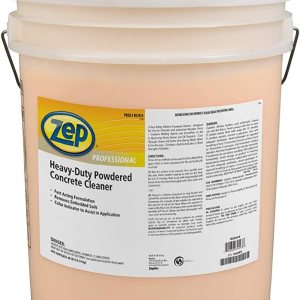 Zep Limpiador profesional de hormigón en polvo resistente 1041750 125 libras (1 tambor) biodegradable, se disuelve rápidamente y elimina suelos Zep Limpiador profesional de hormigón en polvo resistente 1041750 125 libras (1 tambor) biodegradable, se disuelve rápidamente y elimina suelos