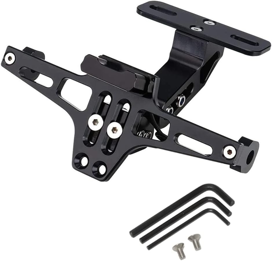 Eliminador de guardabarros para placa de matrícula CNC para motocicleta, soporte para placa de matrícula, eliminador de guardabarros compatible con