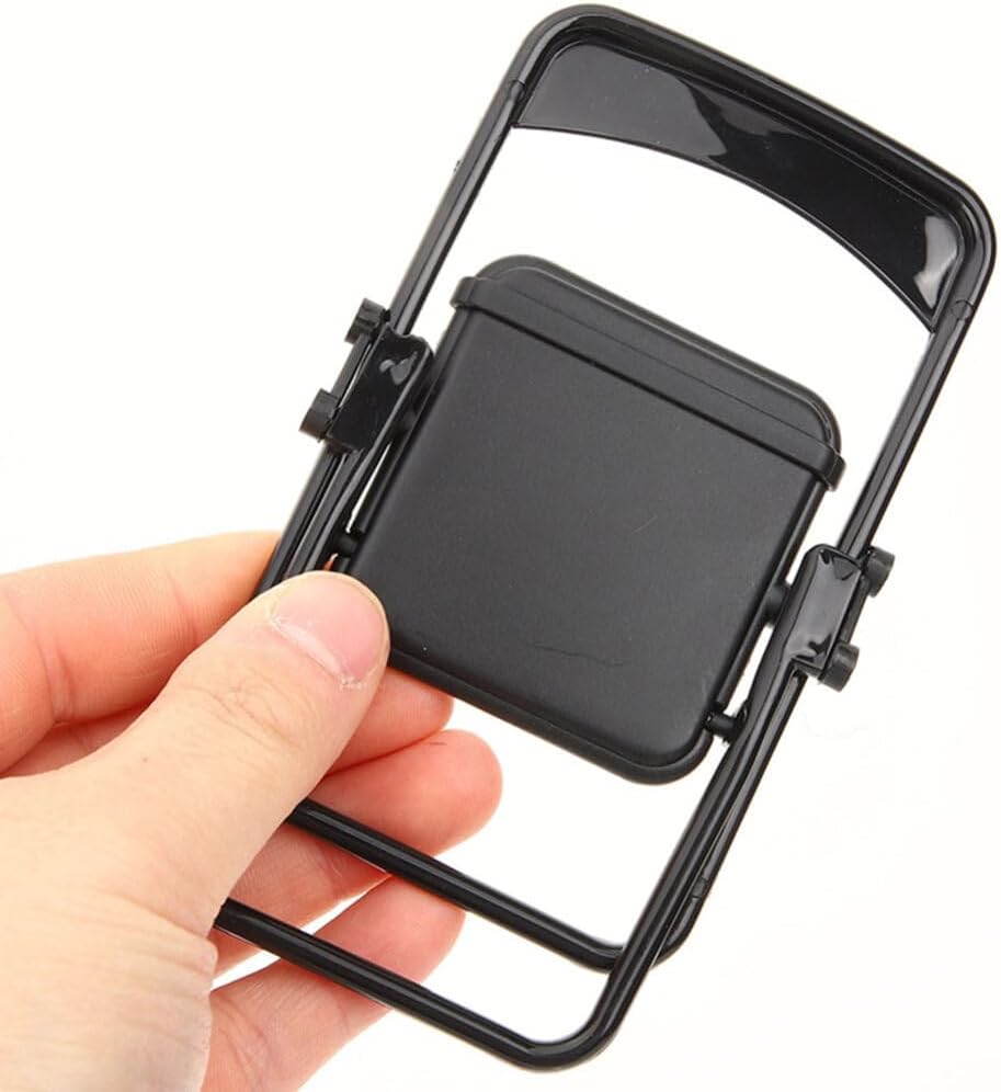 STOBOK Mini silla plegable soporte para teléfono celular, 10 piezas, pequeña silla de cubierta de playa, soporte plegable para teléfono celular,