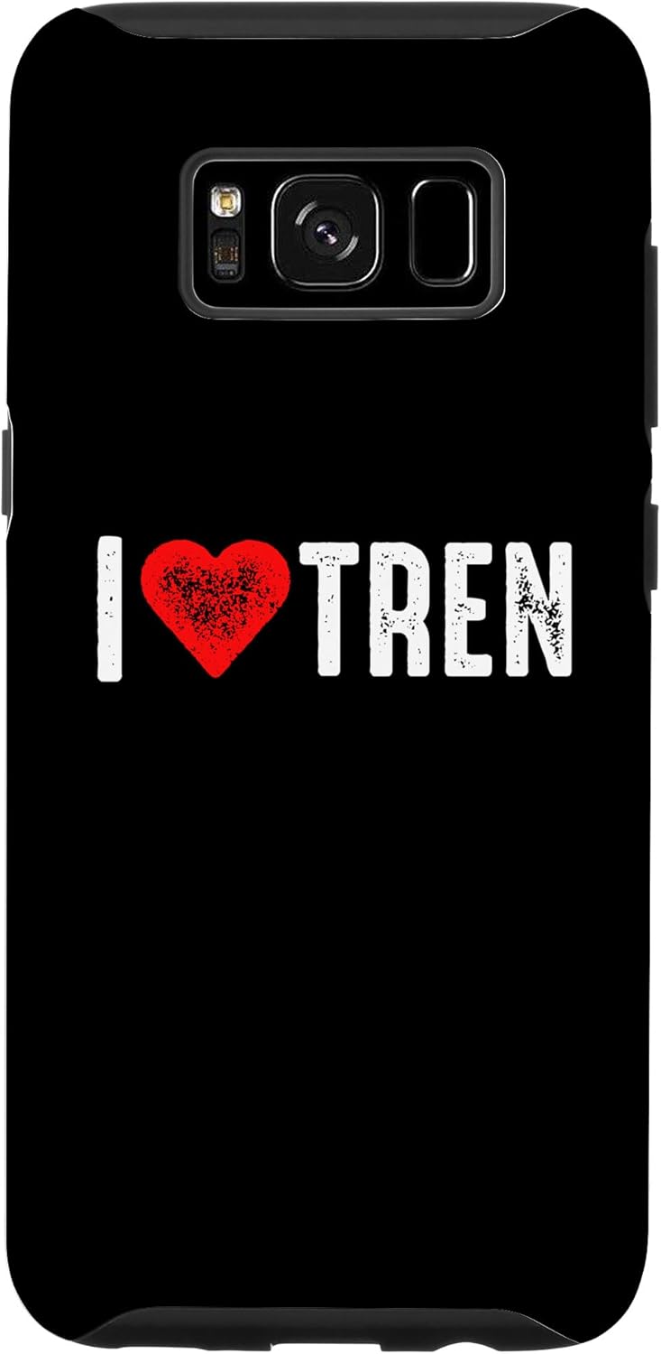 Galaxy S8 I Love Tren Case