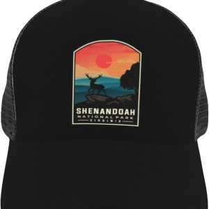 Gorra de béisbol para hombre, sombreros de malla para mujer, gorras de camionero de moda Shenandoah National Park Caps Gorra de béisbol para hombre, sombreros de malla para mujer, gorras de camionero de moda Shenandoah National Park Caps