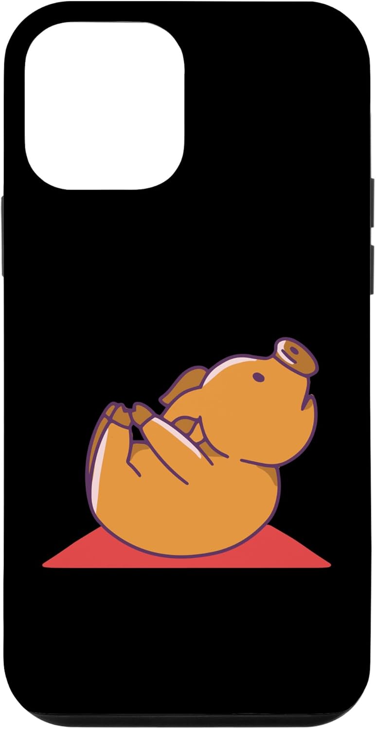 iPhone 12 mini pig yoga pose funny Case