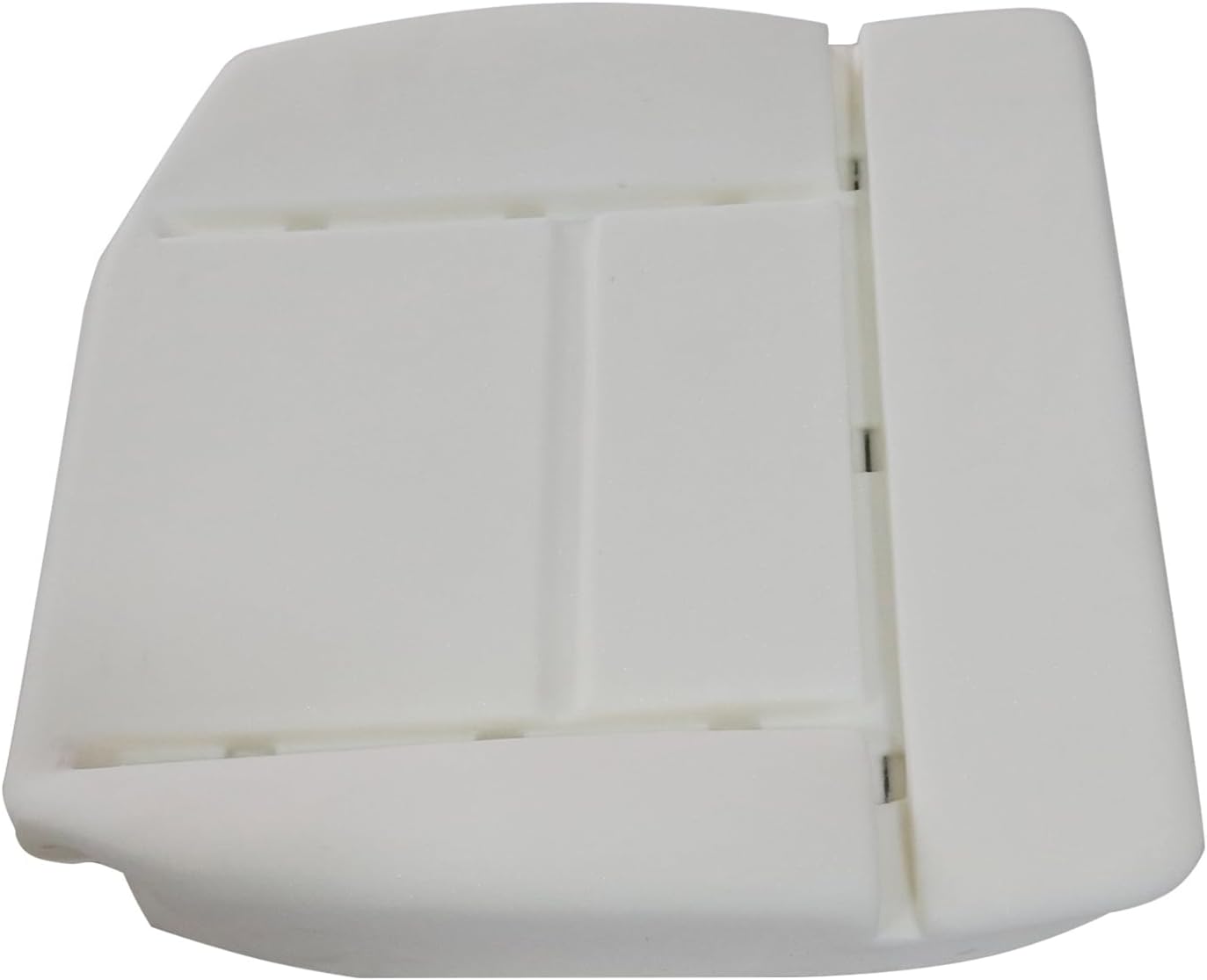 Funda de asiento de repuesto para parte inferior del lado del conductor y almohadilla de cojín de espuma, color gris oscuro para Ford F150 2004 2005