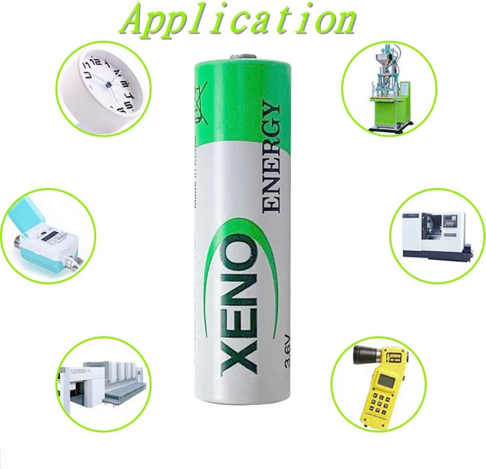 XIAOXX XL-060F 3.6V ER14505 – Batería inteligente para medidor de agua Xeno XL-060F AA 3.6V Li-SOCl2 Batería LS14500, TL-2 14500, LS-14500