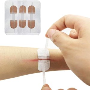 Vendajes adhesivos de emergencia para heridas, calcomanías de puntada con cremallera para camping, supervivencia y equipo doméstico, 3 piezas (2.77 Vendajes adhesivos de emergencia para heridas, calcomanías de puntada con cremallera para camping, supervivencia y equipo doméstico, 3 piezas (2.77