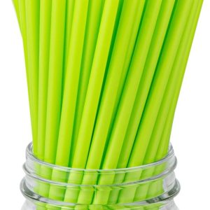 Restaurantware Basic Nature – Pajitas desechables de 8.3 pulgadas, 100 pajitas sostenibles, resistentes que no alteran los sabores, pajitas verdes Restaurantware Basic Nature – Pajitas desechables de 8.3 pulgadas, 100 pajitas sostenibles, resistentes que no alteran los sabores, pajitas verdes