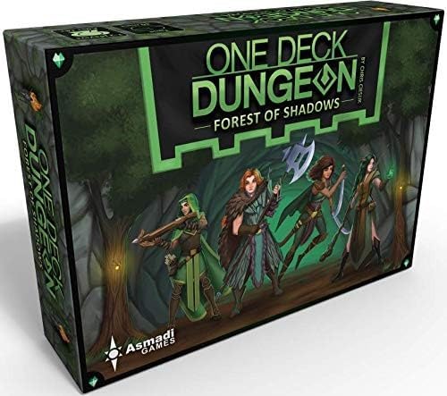 Asmadi Games One Deck Dungeon Forest of Shadows Juegos de mesa