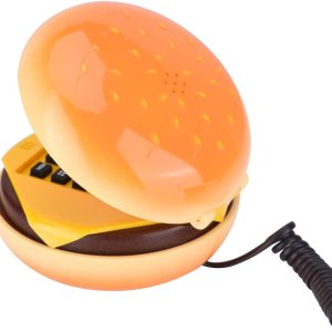 Teléfono emulacional de hamburguesas,Teléfono novedoso de línea fija con cable,Marcación de frecuencia de voz, Flash,Último número Redail Teléfono emulacional de hamburguesas,Teléfono novedoso de línea fija con cable,Marcación de frecuencia de voz, Flash,Último número Redail