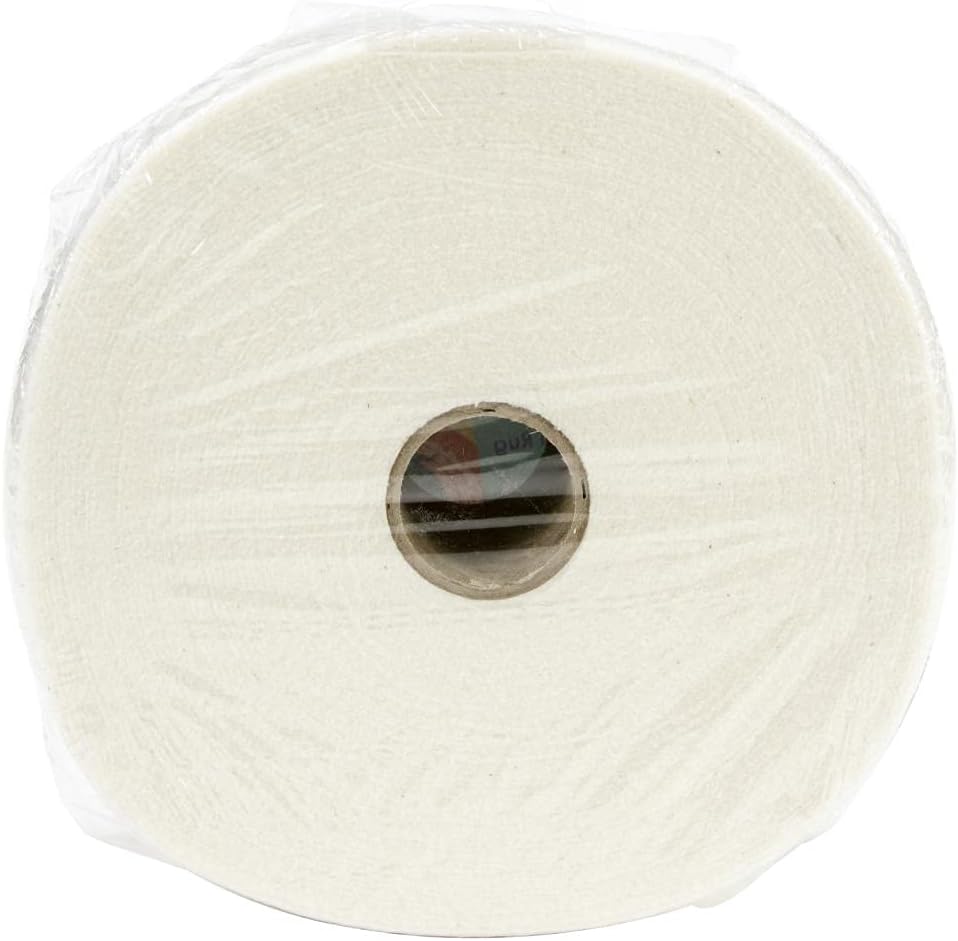 Bosal Katahdin Batting On-A-Roll, Verano 3 onzas, 2-12 pulgadas por 25 yardas, 100% algodón orgánico (1 rollo), blanco roto