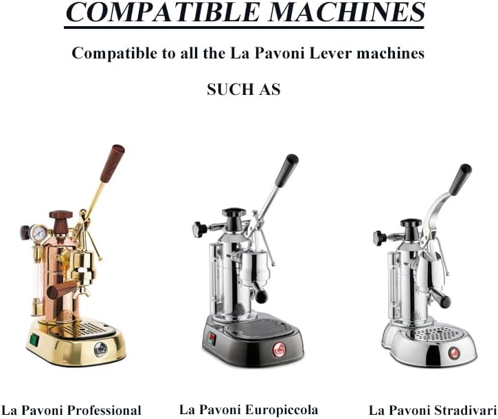 Boquilla de vapor extendida compatible con la palanca La Povoni Europiccola, cafetera profesional Stradivari, punta de vapor larga hecha de acero
