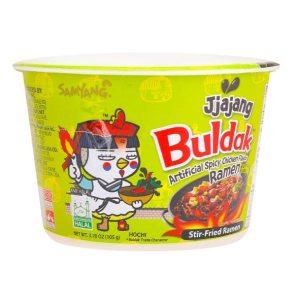 SAMYANG Jjajang Buldak – Tazón grande de ramen con sabor a pollo una delicia de fusión picante y sabrosa, 3.7 onzas (paquete de 1) SAMYANG Jjajang Buldak – Tazón grande de ramen con sabor a pollo una delicia de fusión picante y sabrosa, 3.7 onzas (paquete de 1)