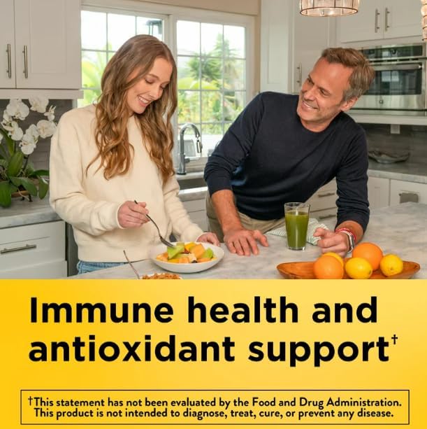 Nature Made Dosis Extra Strength Vitamina C, 500 mg por porción de gomitas, 60 unidades y marcapáginas de regalo YOLOMOLO