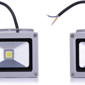 Uonlytech Luces de inundación al aire libre 2 unids 10 W AC 85 V – 265 V al aire libre cálido blanco LED proyector lámpara de luz de inundación Uonlytech Luces de inundación al aire libre 2 unids 10 W AC 85 V – 265 V al aire libre cálido blanco LED proyector lámpara de luz de inundación