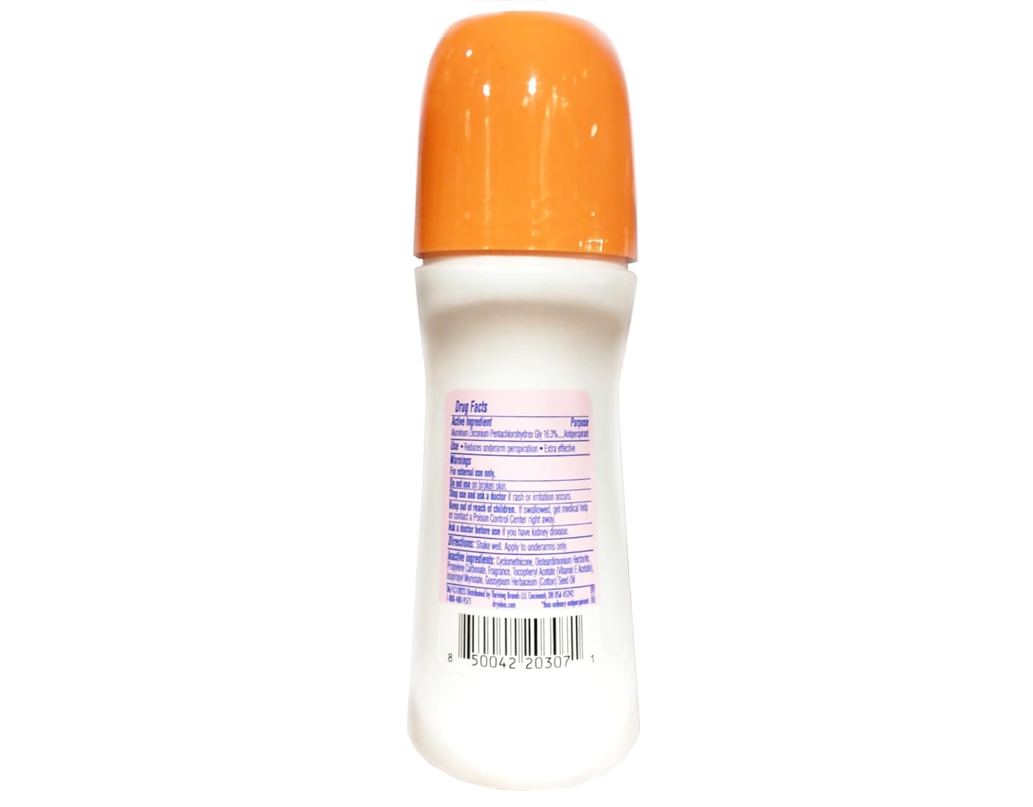Dry Idea Fresh Linen – Desodorante antitranspirante roll-on de lino fresco, 3.25 onzas (paquete de 5)