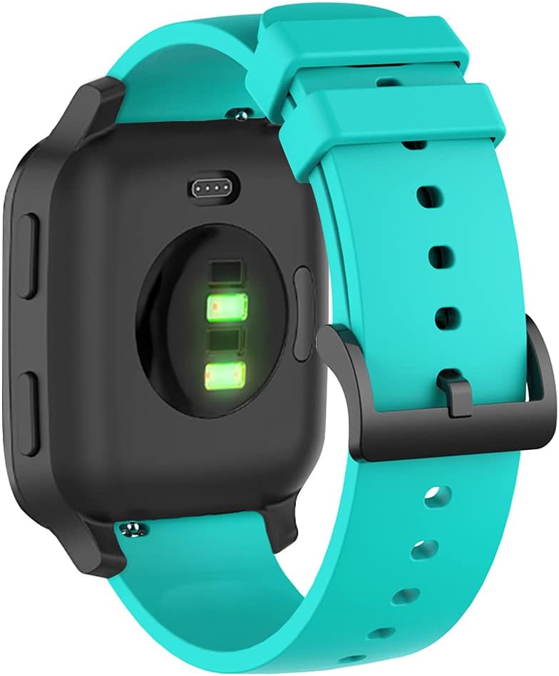 TenCloud Paquete de 6 correas de repuesto compatibles con FITVII Smart Watch de 1.57 pulgadas, 0.787 in, correas suaves y lavables, accesorios para