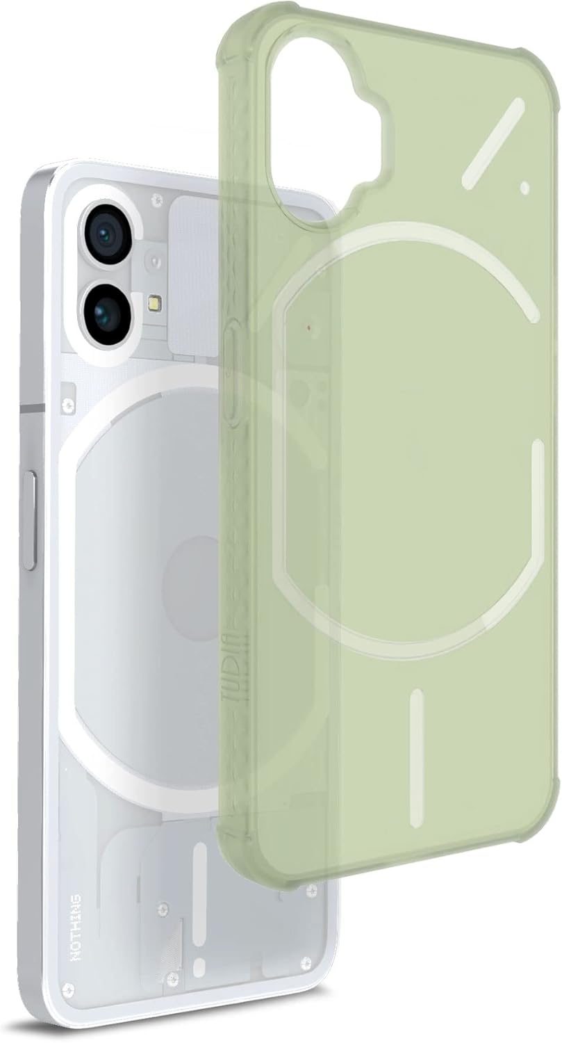 TUDIA SKN – Funda para teléfono (1) de ajuste resistente, a prueba de golpes, anti-amarilleamiento, agarre delgado, poliuretano termoplástico