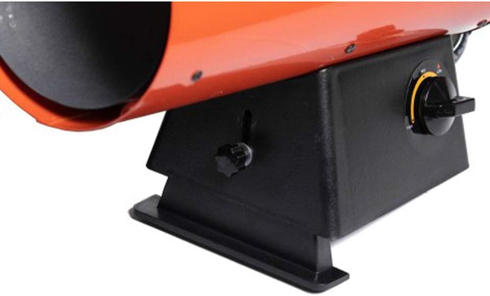 HeatFast HF160G Calentador de espacio portátil para el hogar, lugar de trabajo, sitio de construcción, aire forzado, propano, salamandra, torpedo,