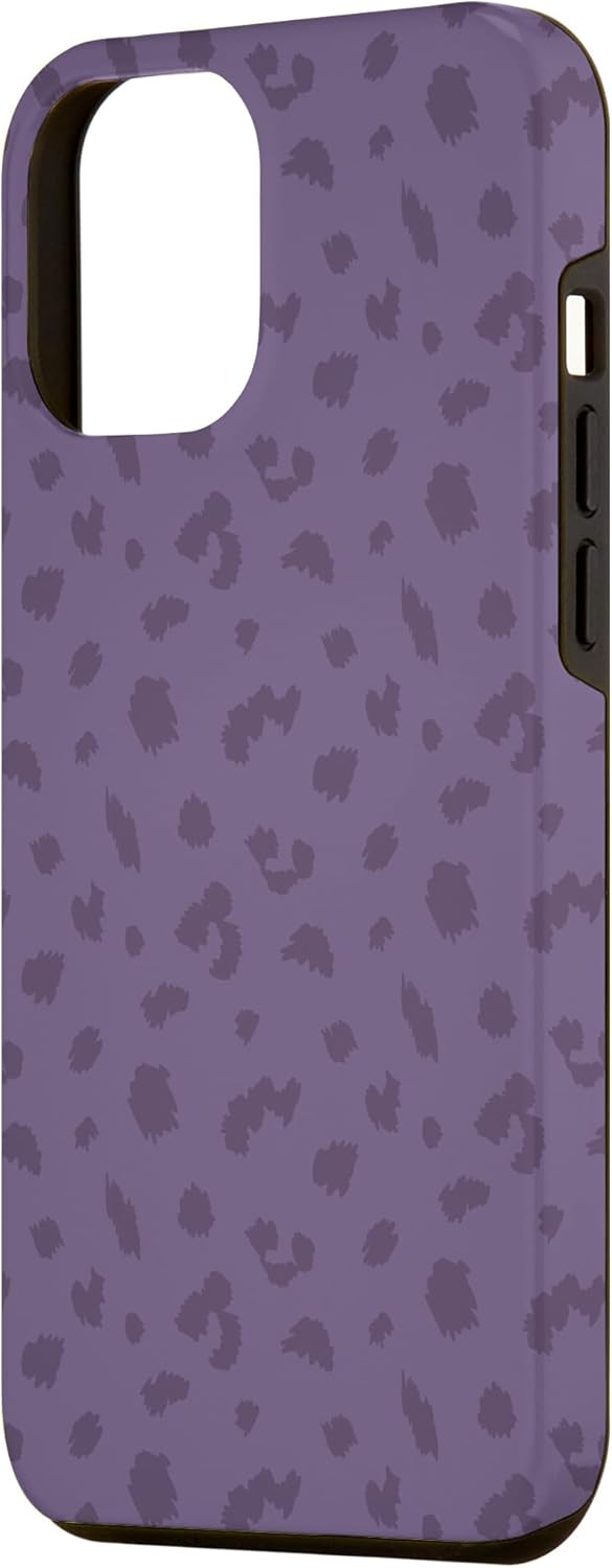Funda transparente para iPhone 14 Pro Max con estampado de leopardo, guepardo y animal