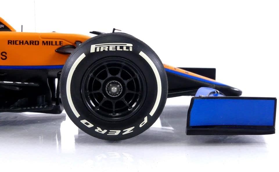 Minichamps 530213304 Mclaren F1 Team MCL35M-Lando Norris-2nd Place Italian GP 2021 – Coche coleccionable en miniatura, multicolor