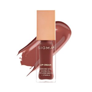Sigma Beauty Crema de labios Crema de labios líquida profesional con una fórmula ultrahidratante y un acabado cremoso y lustroso Crema labial de Sigma Beauty Crema de labios Crema de labios líquida profesional con una fórmula ultrahidratante y un acabado cremoso y lustroso Crema labial de
