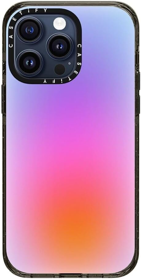 CASETiFY Impact – Funda para iPhone 15 Pro Max 4 veces probada contra caídas de grado militar, protección contra caídas de 8.2 pies, compatible con