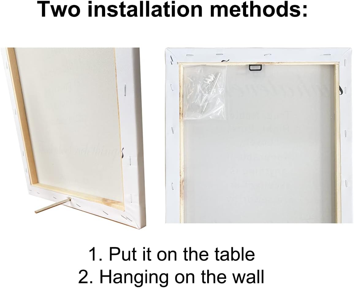 LEXSIVO Arte griego Yia Mas – Lienzo impreso para pared, decoración de oficina en casa, pintura temática griega, 12 x 15 pulgadas, póster enmarcado