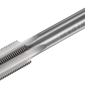 uxcell Macho métrico de rosca de la máquina M20 x 1.5 Machos de rosca de acero de alta velocidad roscado herramienta de roscado de flautas rectas uxcell Macho métrico de rosca de la máquina M20 x 1.5 Machos de rosca de acero de alta velocidad roscado herramienta de roscado de flautas rectas