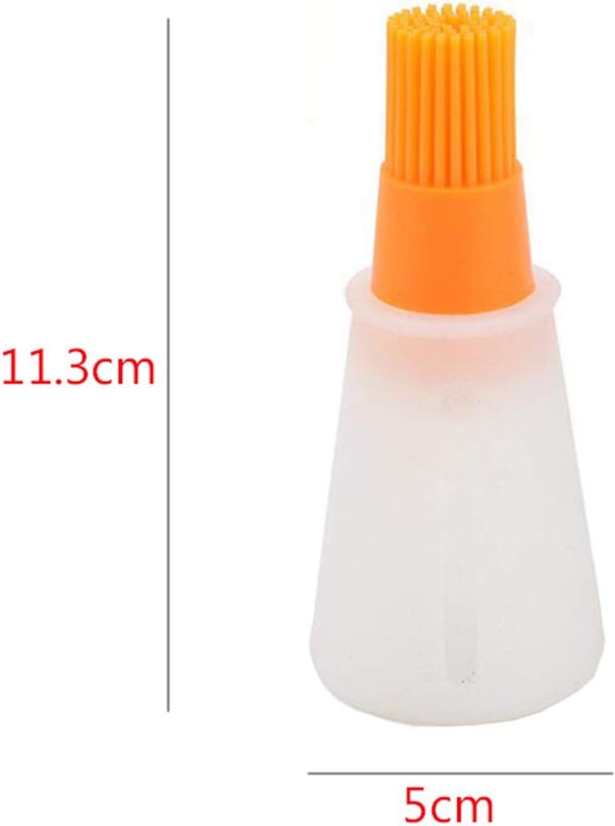 Cepillo de silicona duradero y resistente al calor, para botella de aceite, para parrilla, accesorios de cocina, barbacoa, barbacoa, cocina,