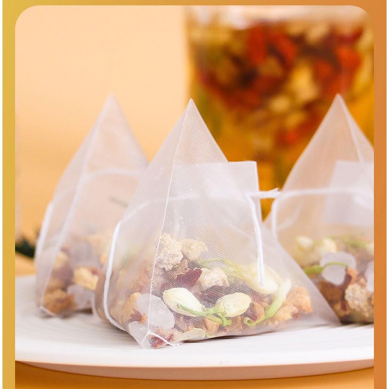 Té chino Wolfberry Snow Pear, Rock Sugar Snow Pear Jasmine Tea Bags 8.81oz (10gx25 paquetes), Lycium barbarum, pera de nieve, azufaifo, jazmín,