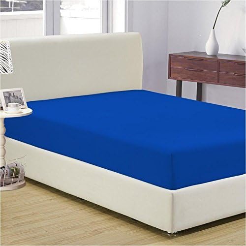 Paquete de 2 sábanas bajeras suaves y cómodas de tamaño individual XL, con bolsillo profundo de 15 pulgadas, 39 x 80 pulgadas, ideales para