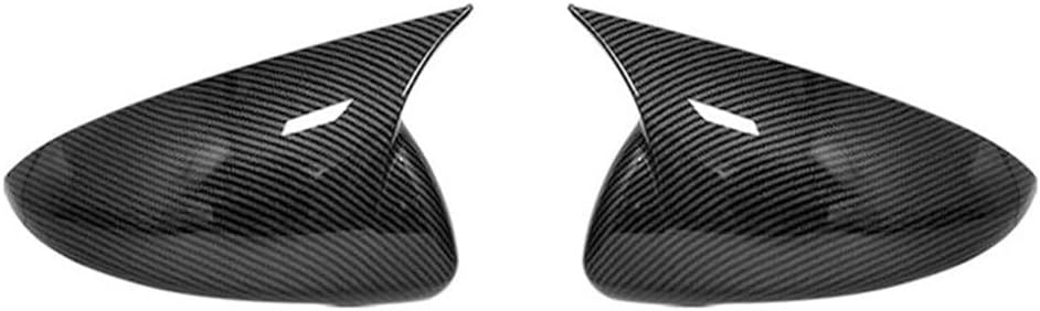 MUXEE Nuevo espejo retrovisor exterior cubierta de espejo de ala para Kia Forte Cerato K3 2019 2020 2021 2022 2023 2024 – Accesorios interiores