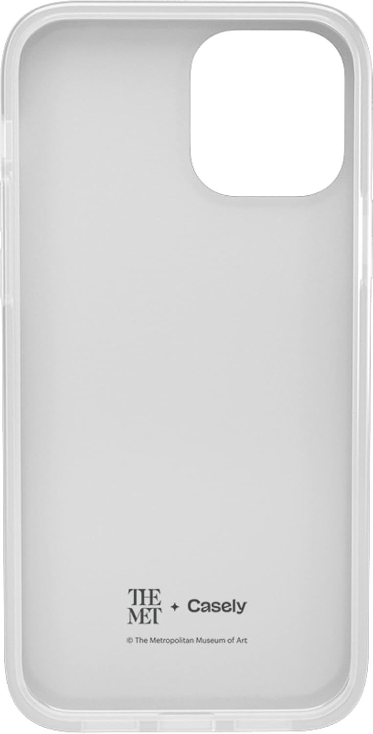 Casely Funda para teléfono compatible con iPhone 12 Pro Max  The Great Wave  The Met Museum Case para funda compatible con iPhone 12 Pro Max
