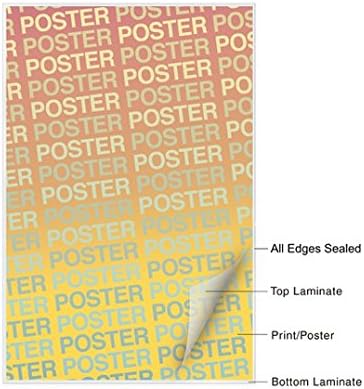 Laminated One Punch Man Saitama Flying Punch – Póster de anime de superhéroes japoneses con texto en inglés, 12 x 18 pulgadas